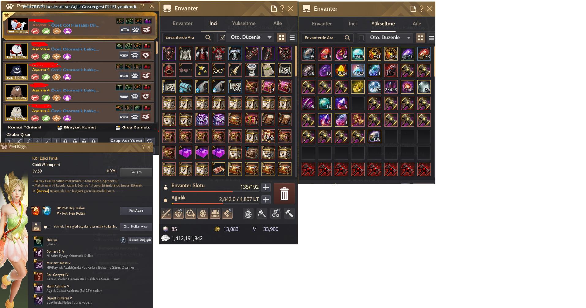 876 GS FULL LİFE FULL PVP ENDGAME HESAP