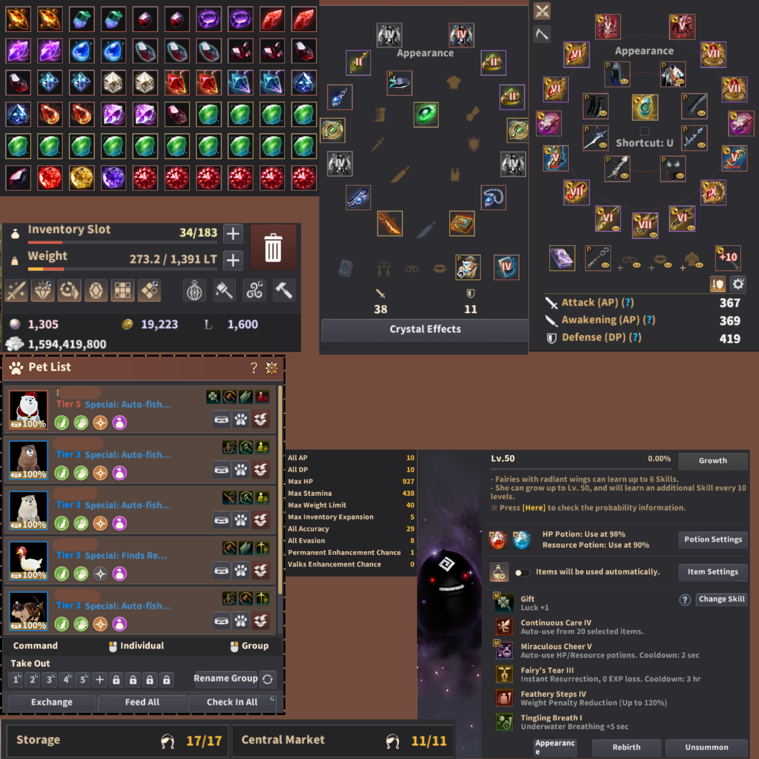 KARAKLI - 369 AP - 419 DP - FULL P2W - Mail ile