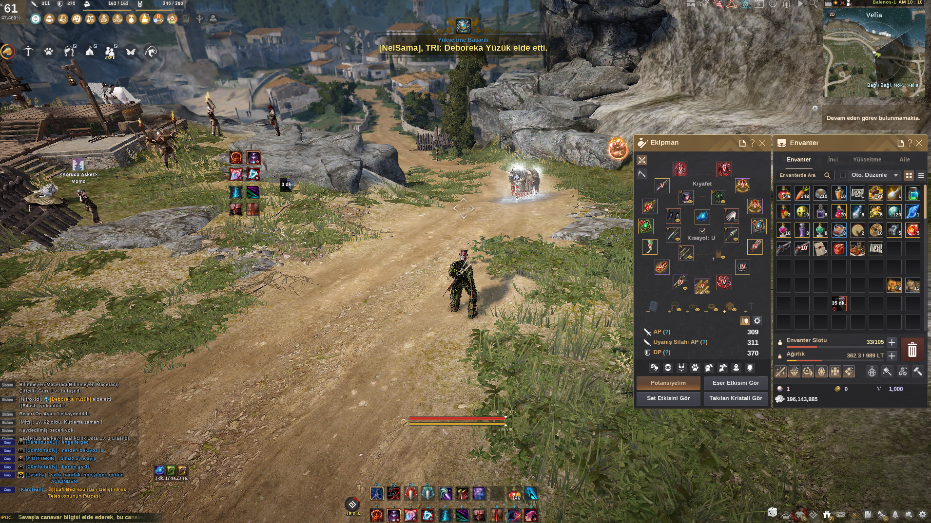 Black Desert Dolu Hesap Full Paket