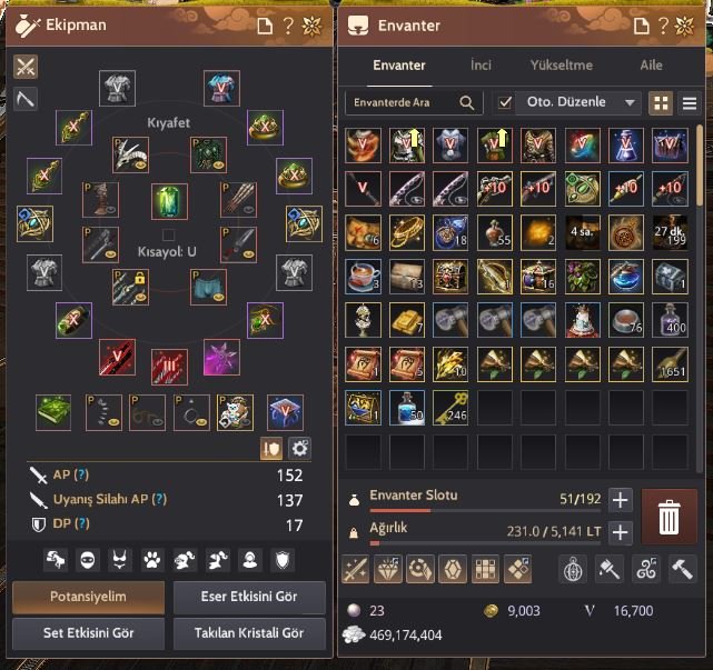 871 GS FULL X ÇİFT HARİKA KİMYA TAŞLI LİFE BUİLDLİ ACCOUNT HESAP