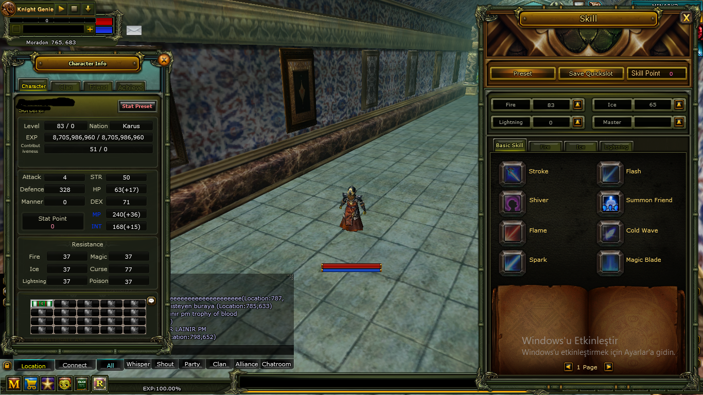 83 LEVEL KARUS MAGE
