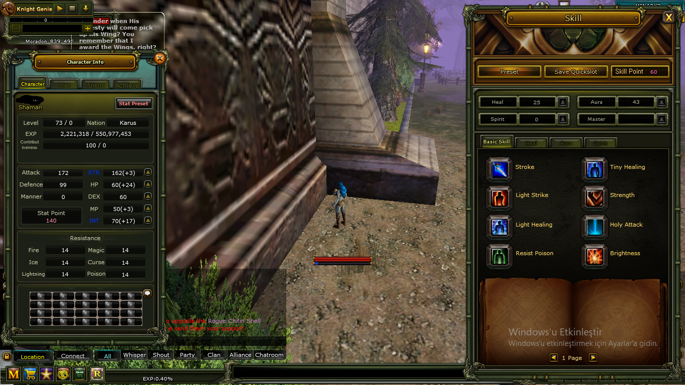 73 LEVEL KARUS PRİEST