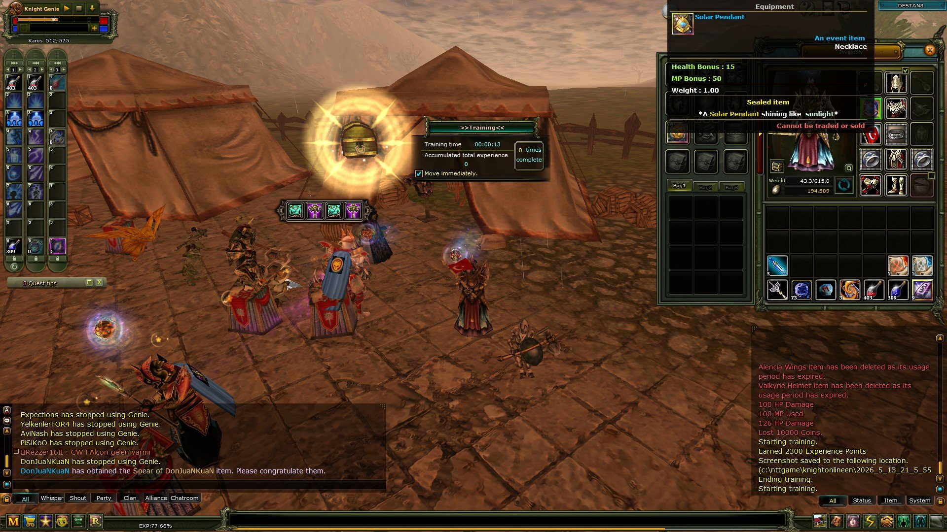 83 Asas Mythril SET TILSIN SINIRSIZ Silver STAR