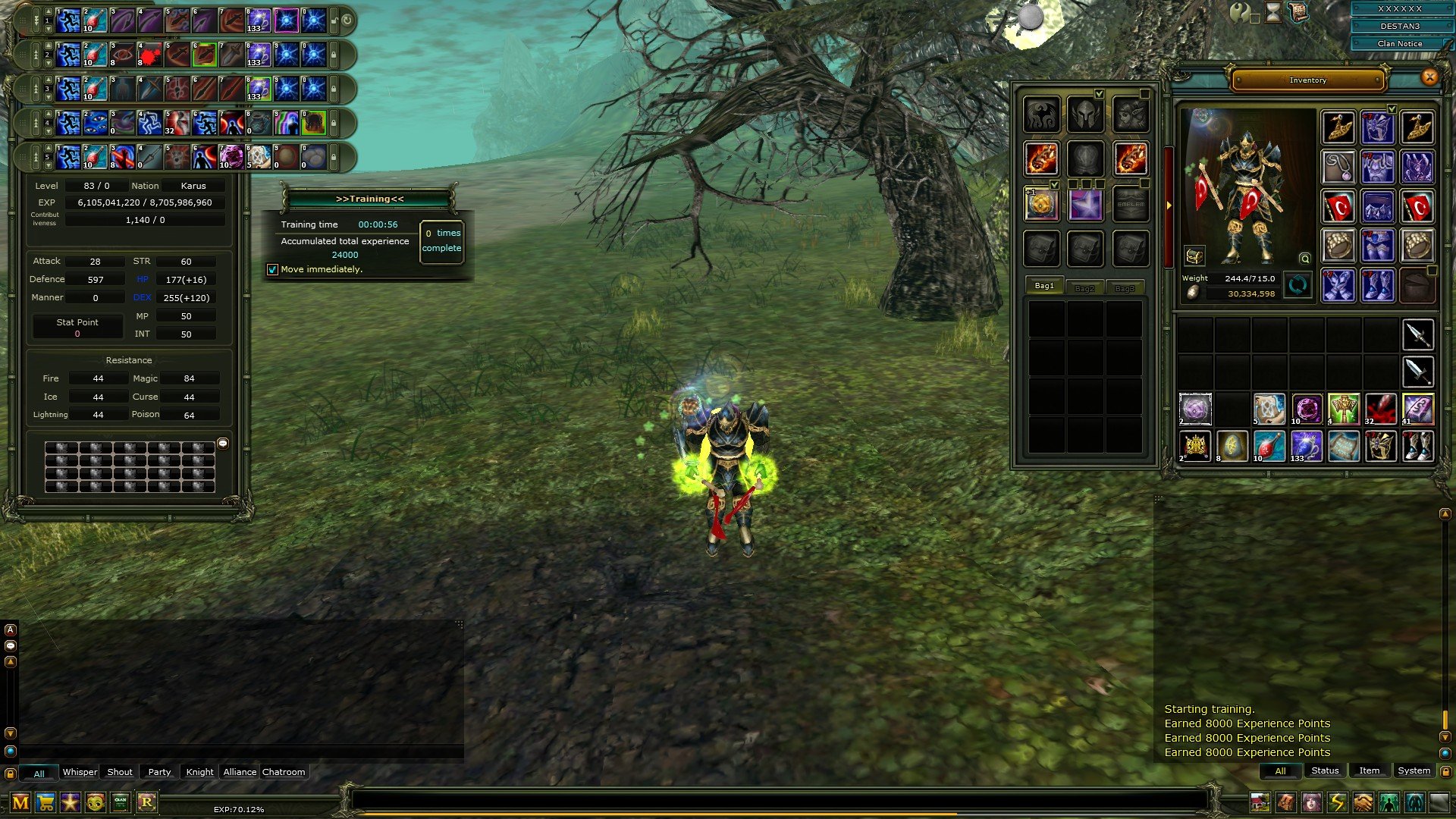 83 Asas Mythril SET TILSIN SINIRSIZ Silver STAR