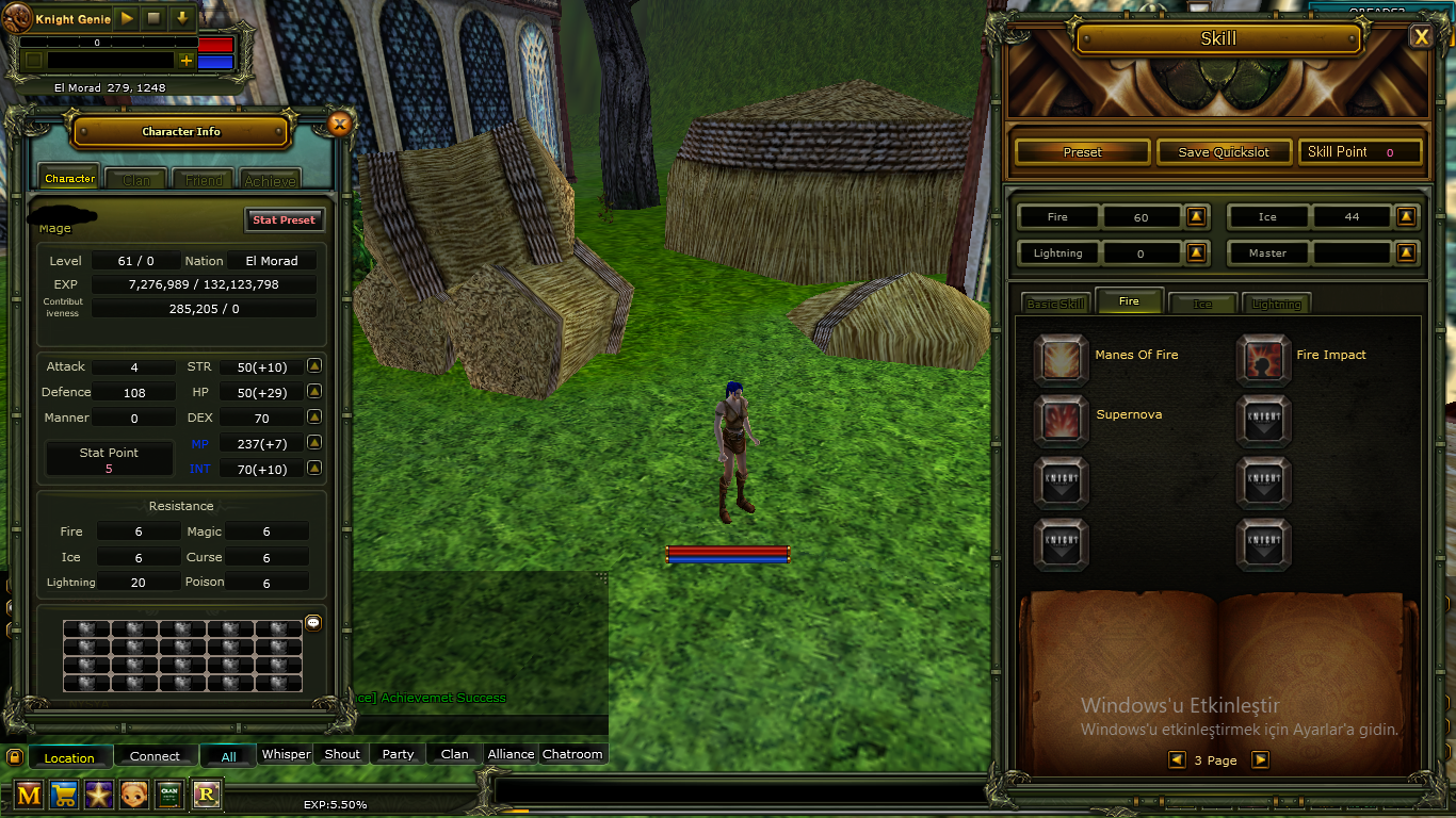 61 LEVEL HUMAN MAGE 285K NPLİ