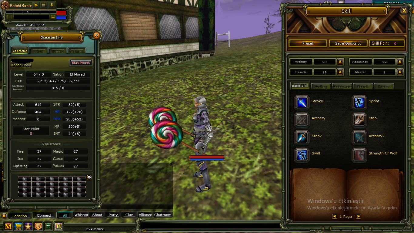 64 LEVEL HUMAN ROGUE