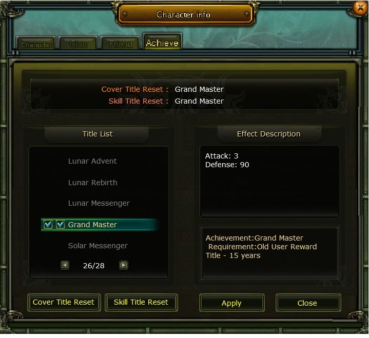 83 level archer 81 priest 90 defli ZERO