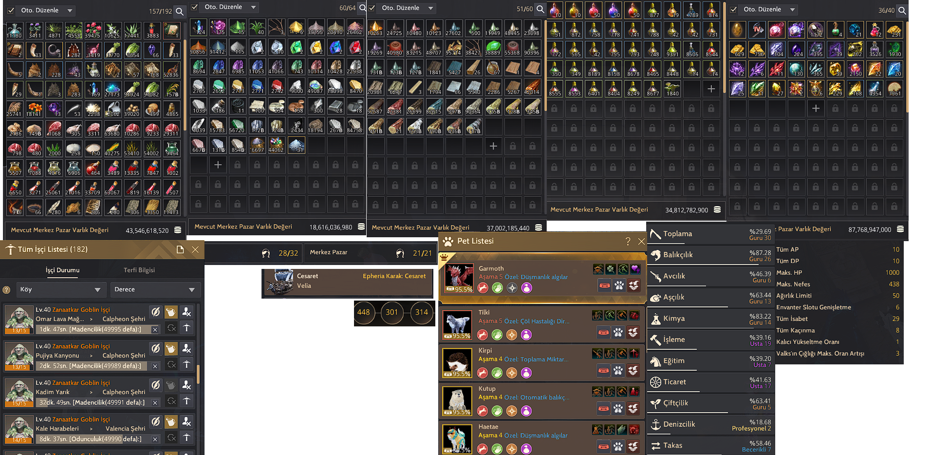 66 LVL 759 GS PVP PVE LİFE FULL HESAP