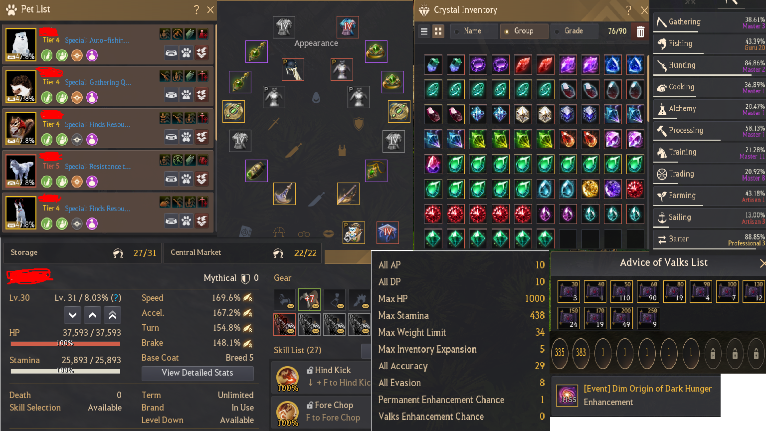 388 AP / 457 DP 845 GS