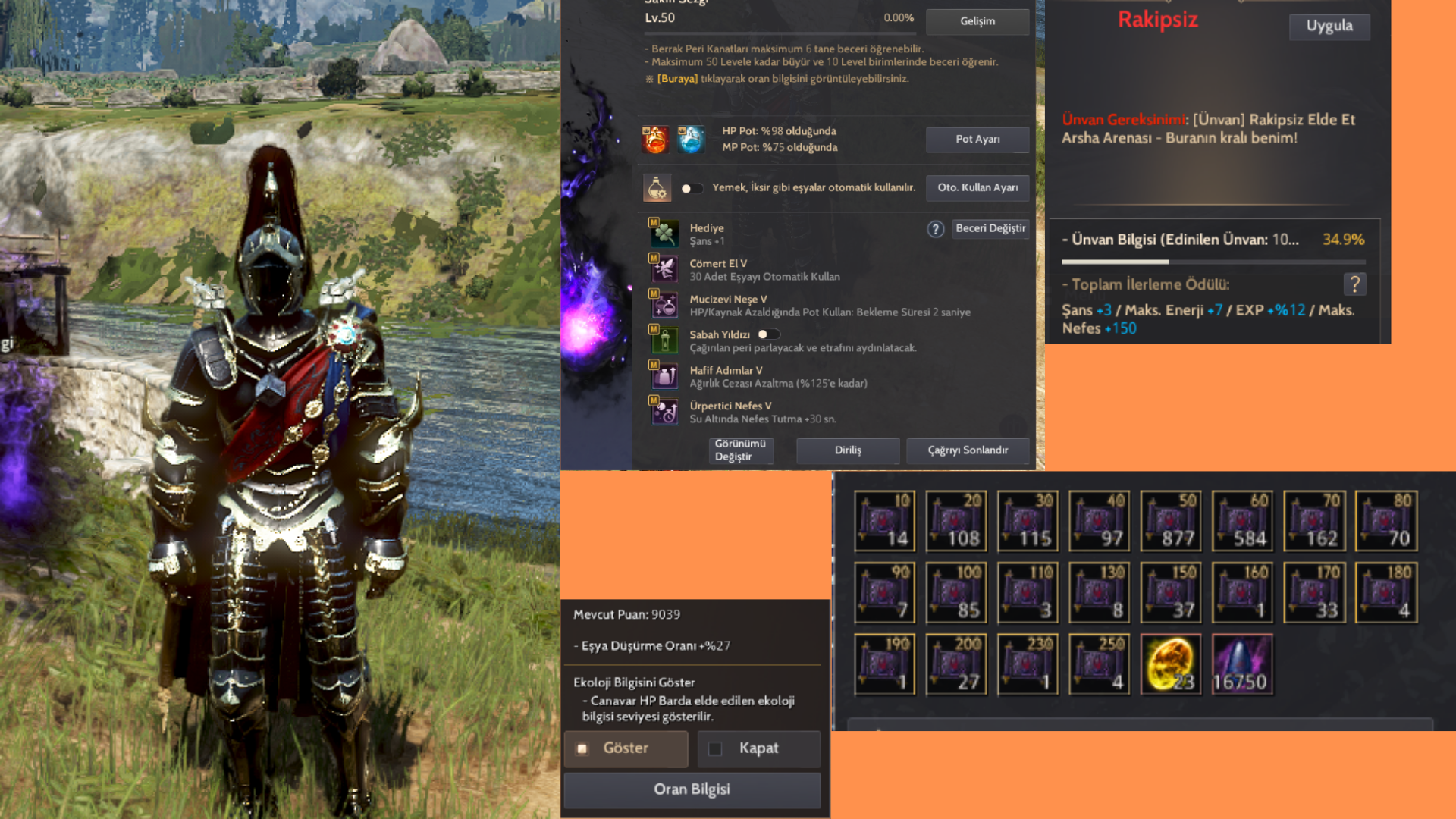 864GS FULL P2W GÜNEŞ ŞOVALYESİ RAKİPSİZ ÜNVANLI