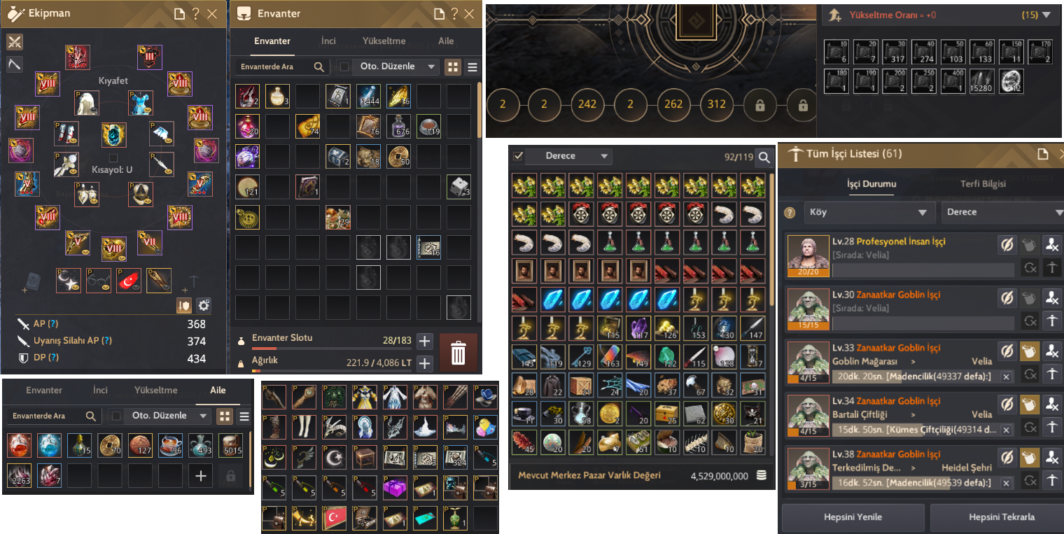 65 LV 373AP/ 433 DP-FULL ITEM KARAK