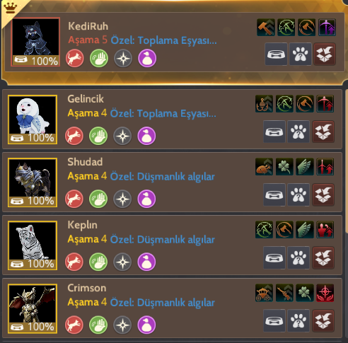 382AP 440DP Full Hesap 65 Lvl