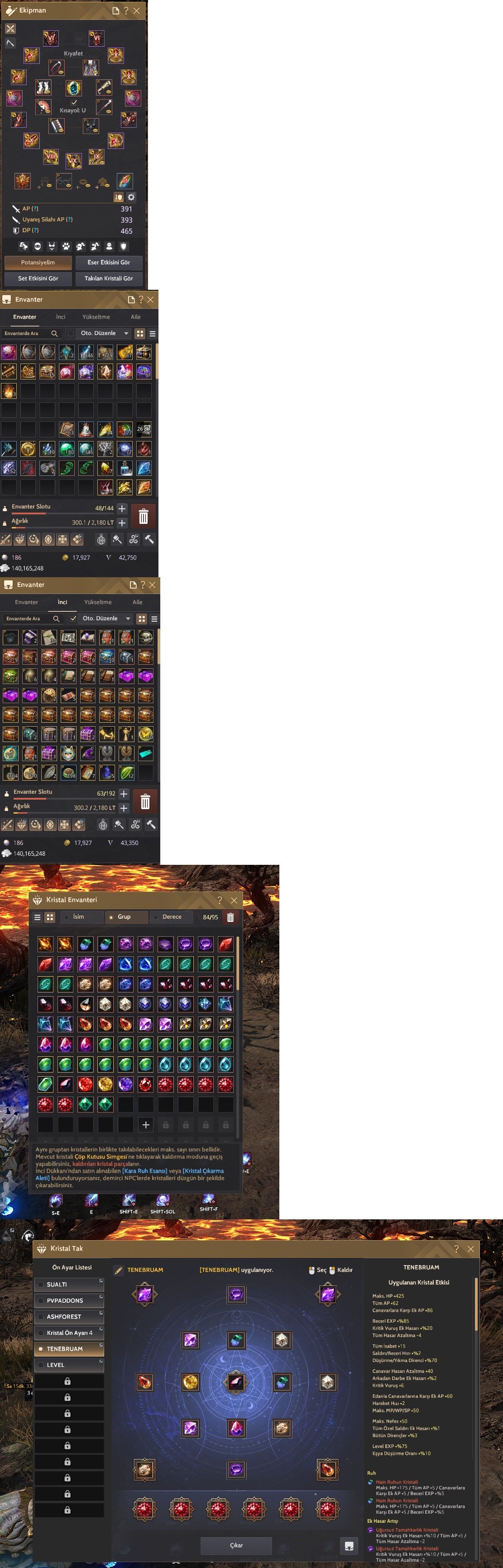 856 gs. pve full hesap. vell son seviyeye basılıyor. tüccar ve teleskop son parça. bol p2w