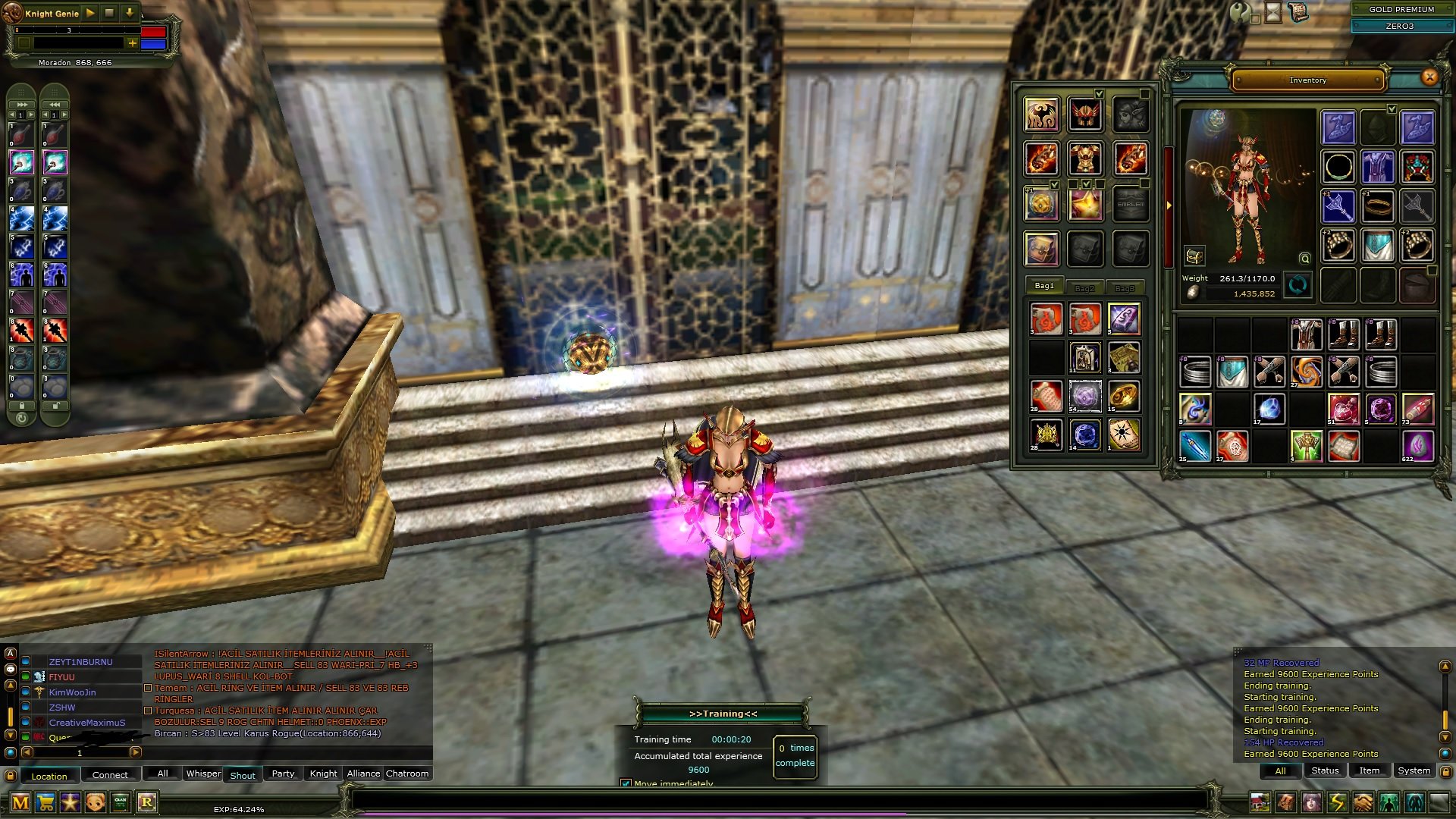 83/5 7 Quest Gold Star