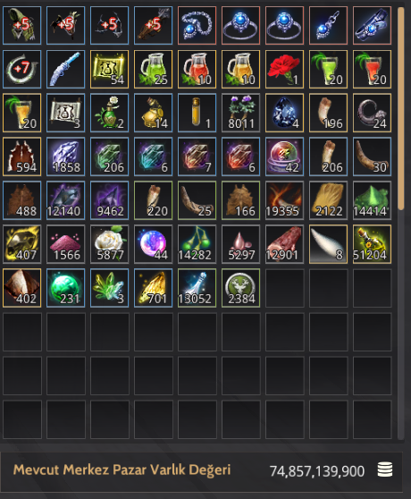 64 lvl 374 ap 446 dp Cadı