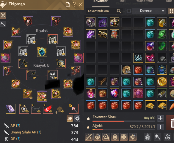 Guardian 63 lvl 373 ap 443 Dp