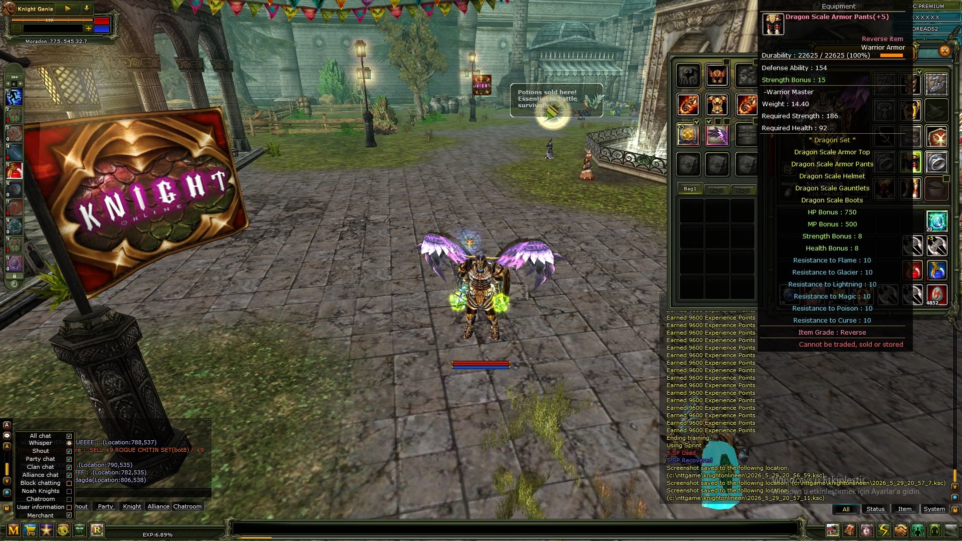 Oreads 83 lw 70-70 Warrior 7 Drago setli
