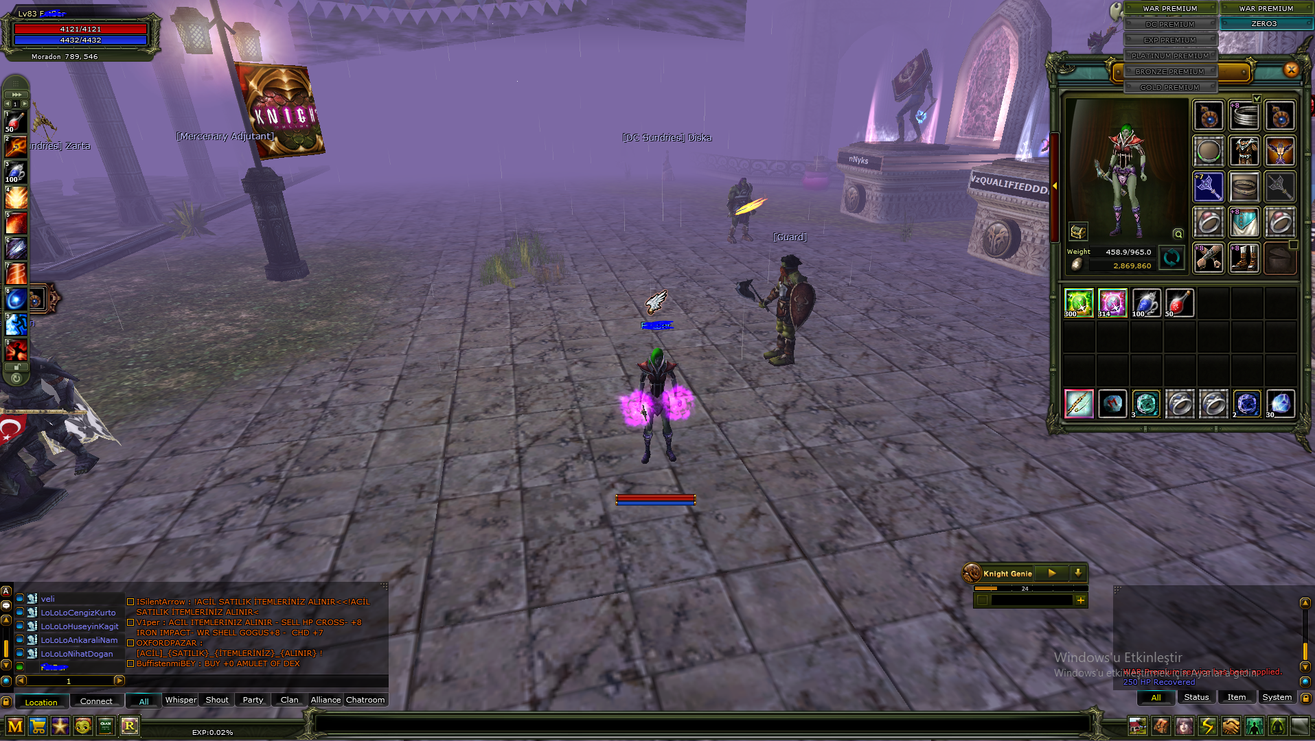 83/1 karus mage 7 quest 1 quest daha görev tüm görevler duruyor
