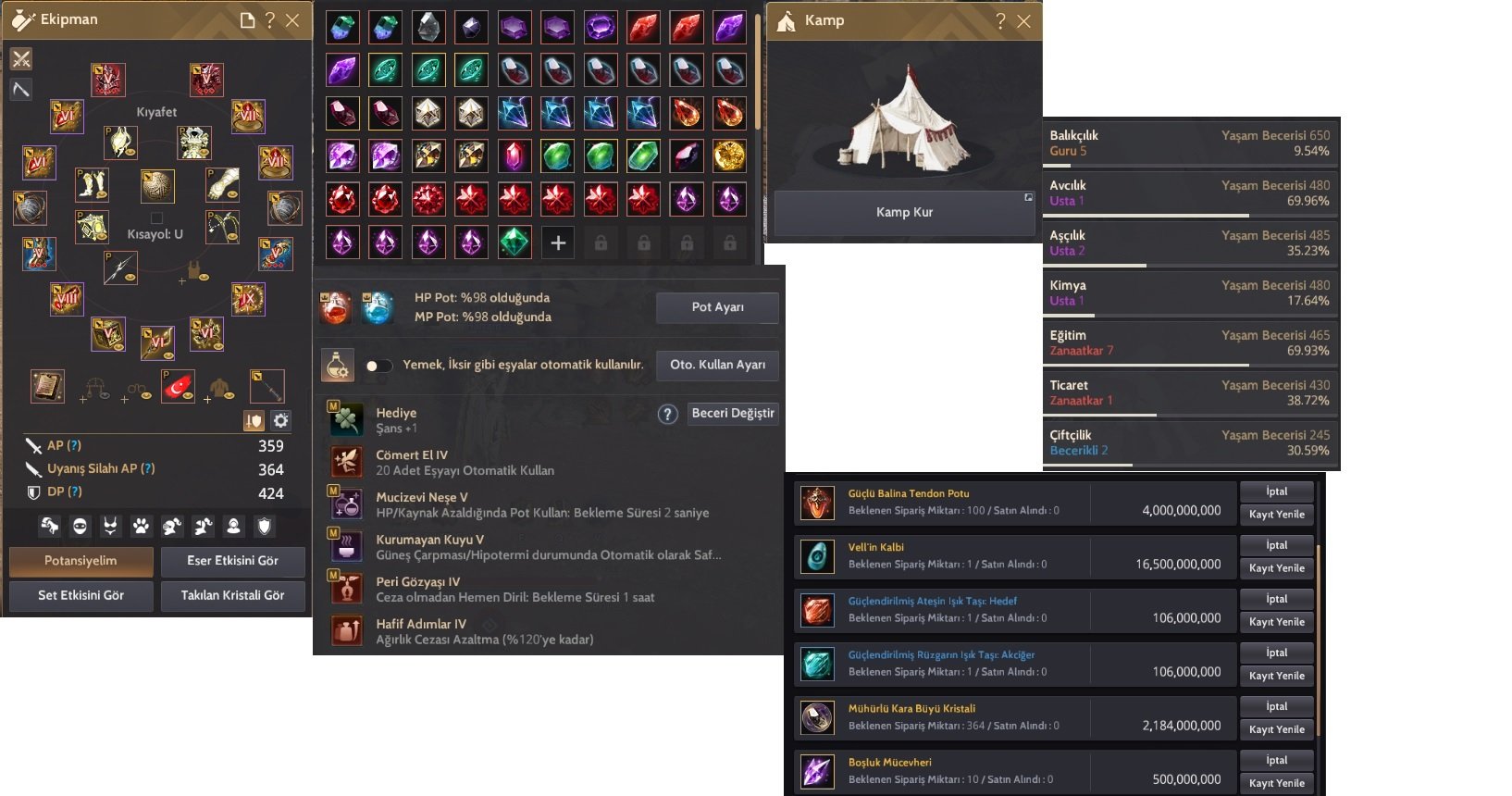 788GS PREMİUM P2W HESAP KELEPİR BENCE KAÇIRMA