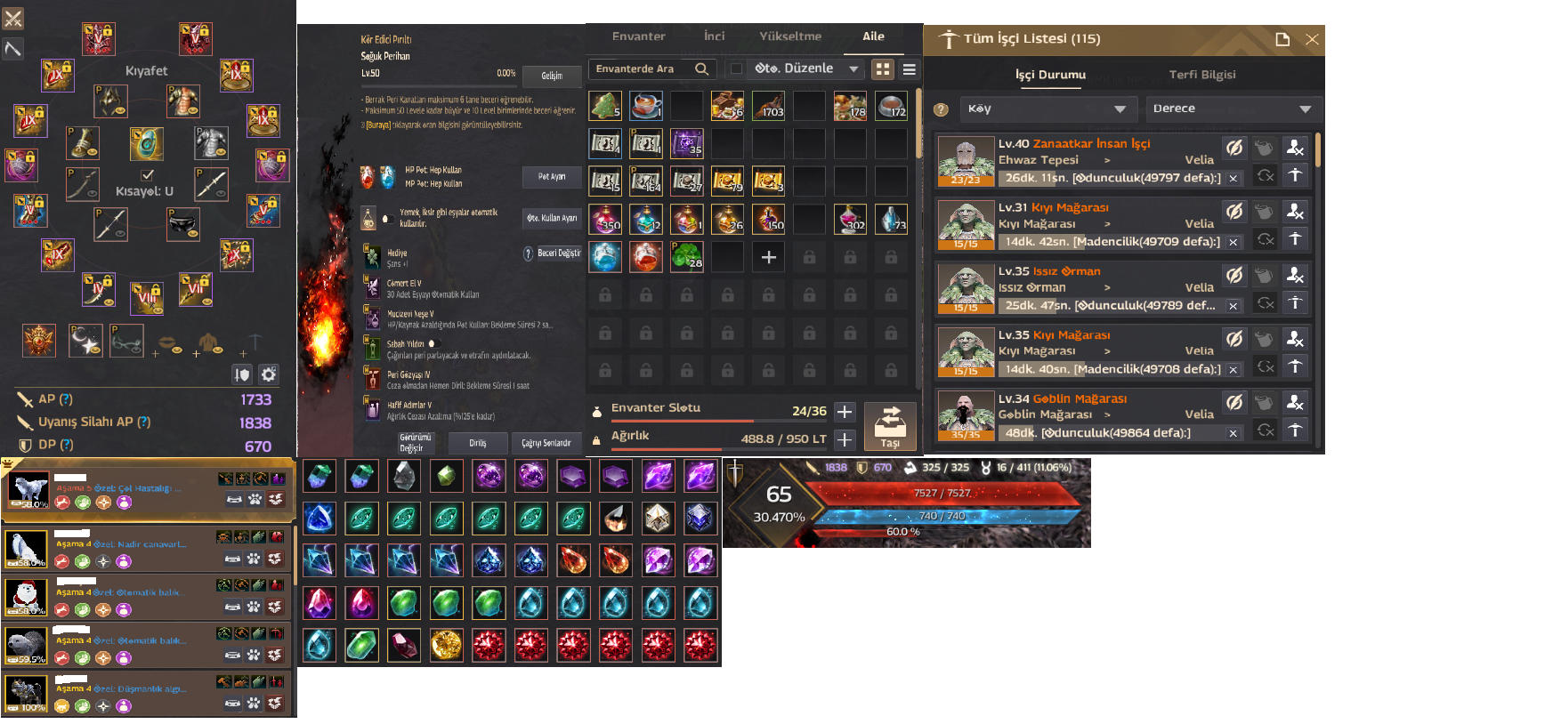 65 lv FULL P2W HESAP (HASHASHİN)