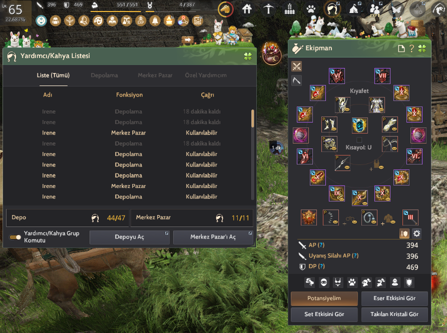 865 GS Client Hesabı