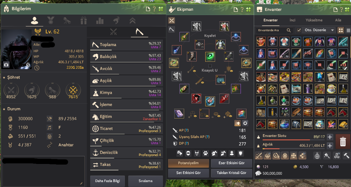 865 GS Client Hesabı