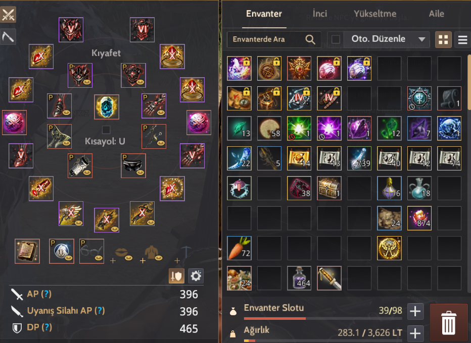 FULL X END GAME 861 GS HESAP