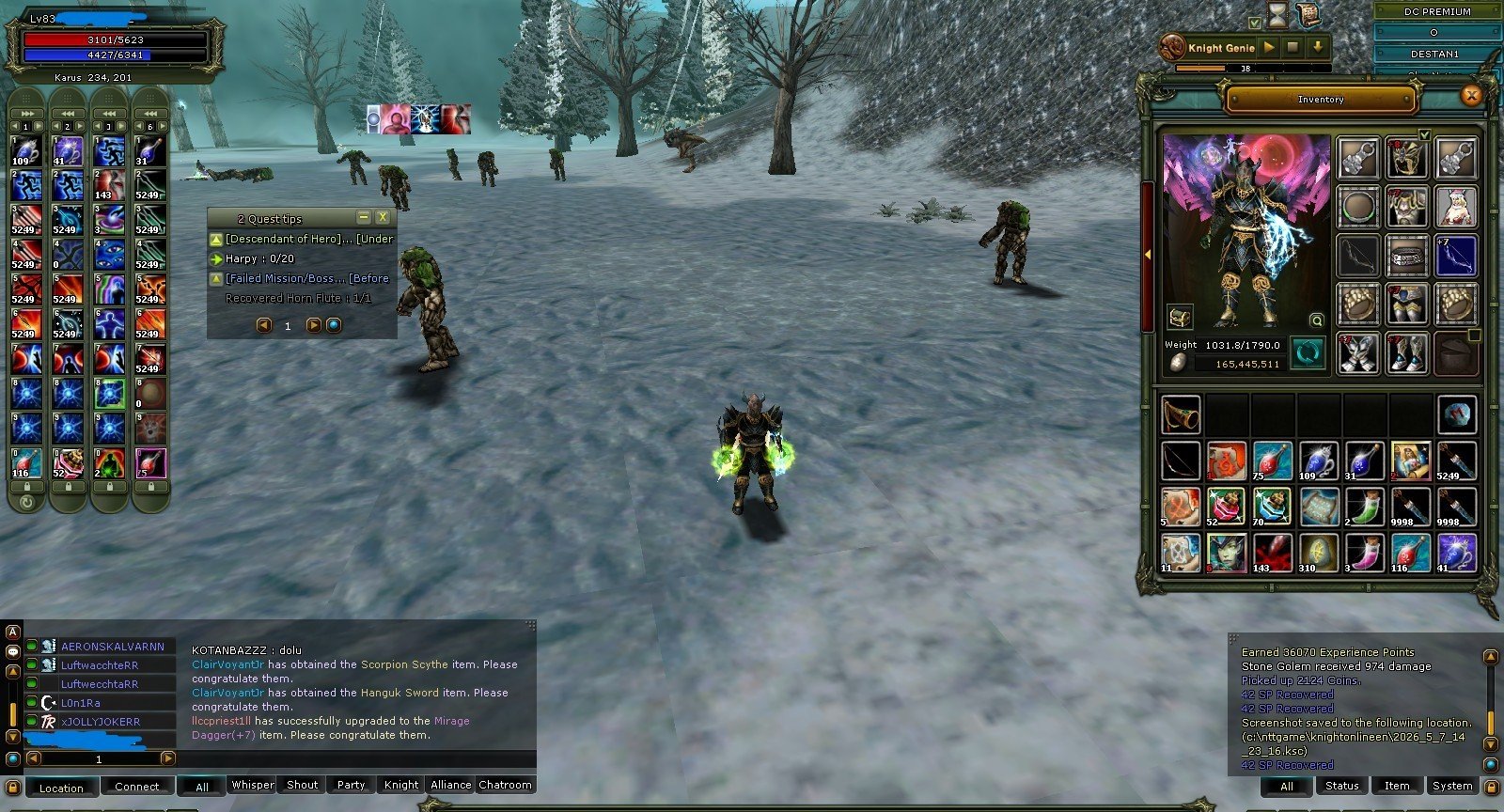 83/7 % 95 KARUS ROGUE SATILIRR DESTANN