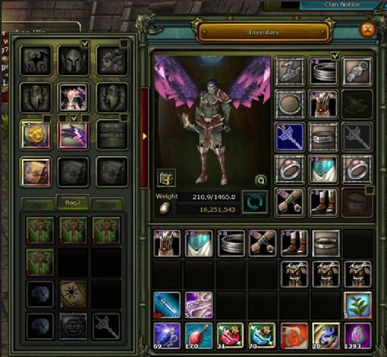 8 Questli 83/3 100 Def Karus Mage
