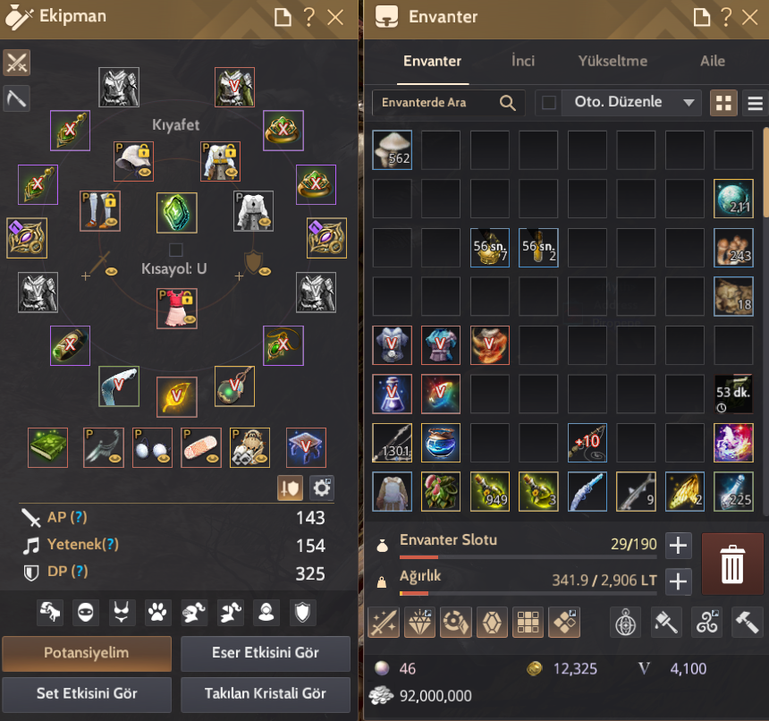 PVE - LİFE FULL HESAP