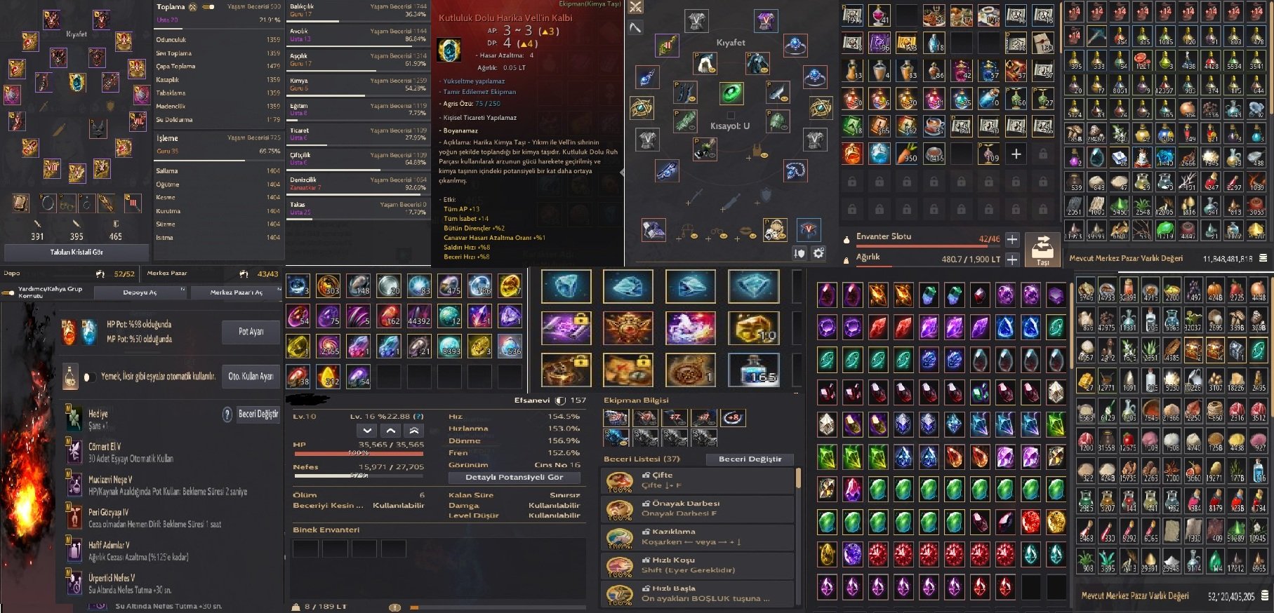 862 GS 66 lvl hesap