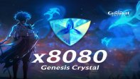 Genshin Impact 8080 Crystals kendi hesabınıza