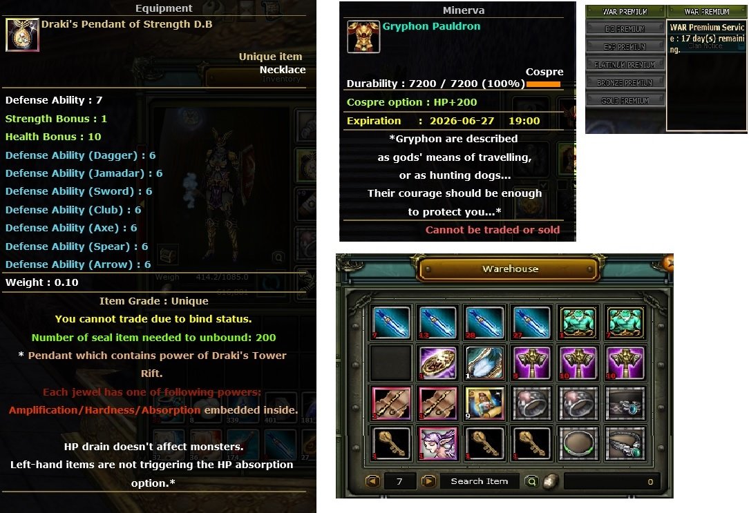 7 quest kalkanlı preli karus priest