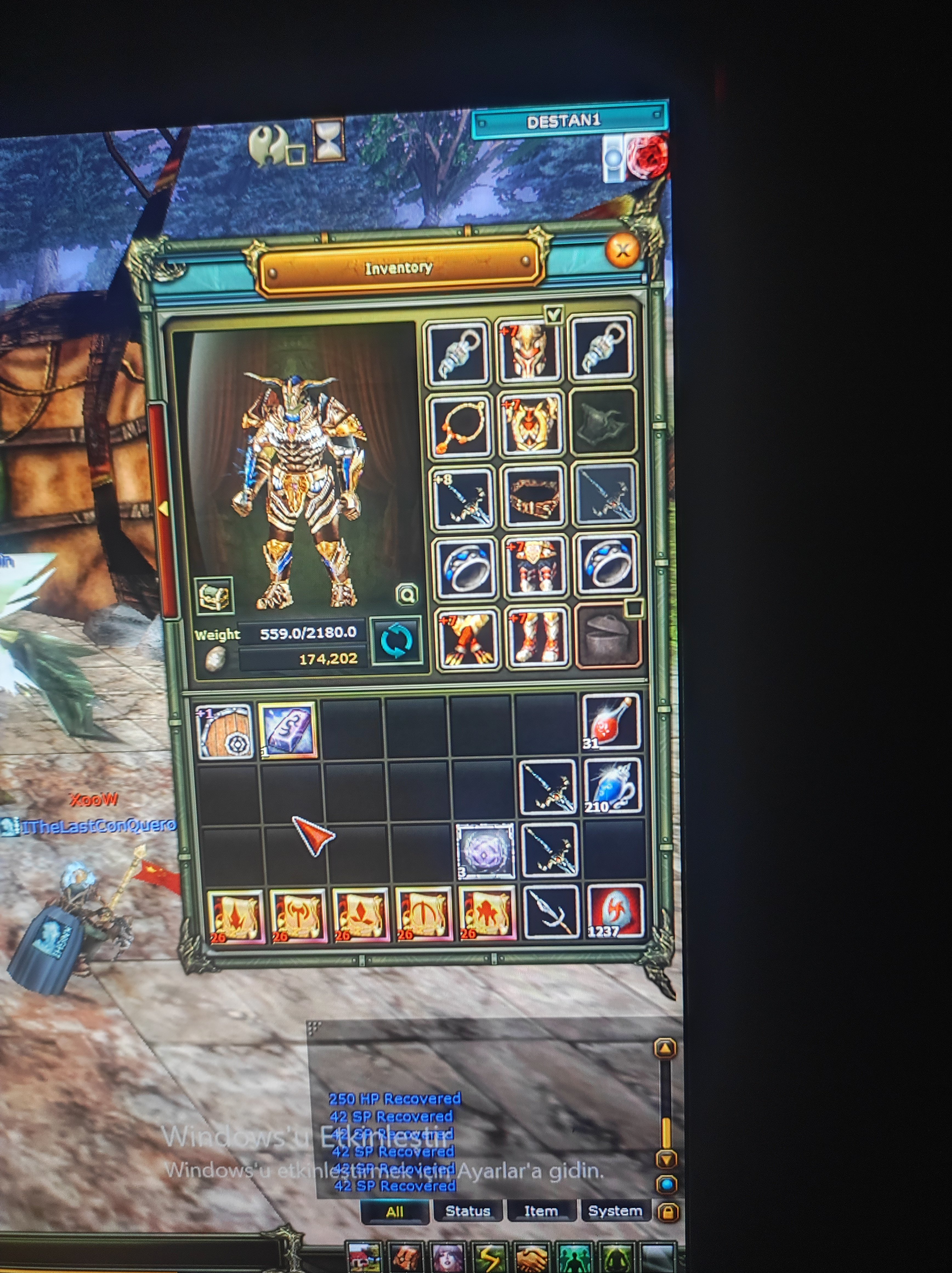 83% 88 8Questli 7 dragon setli warior