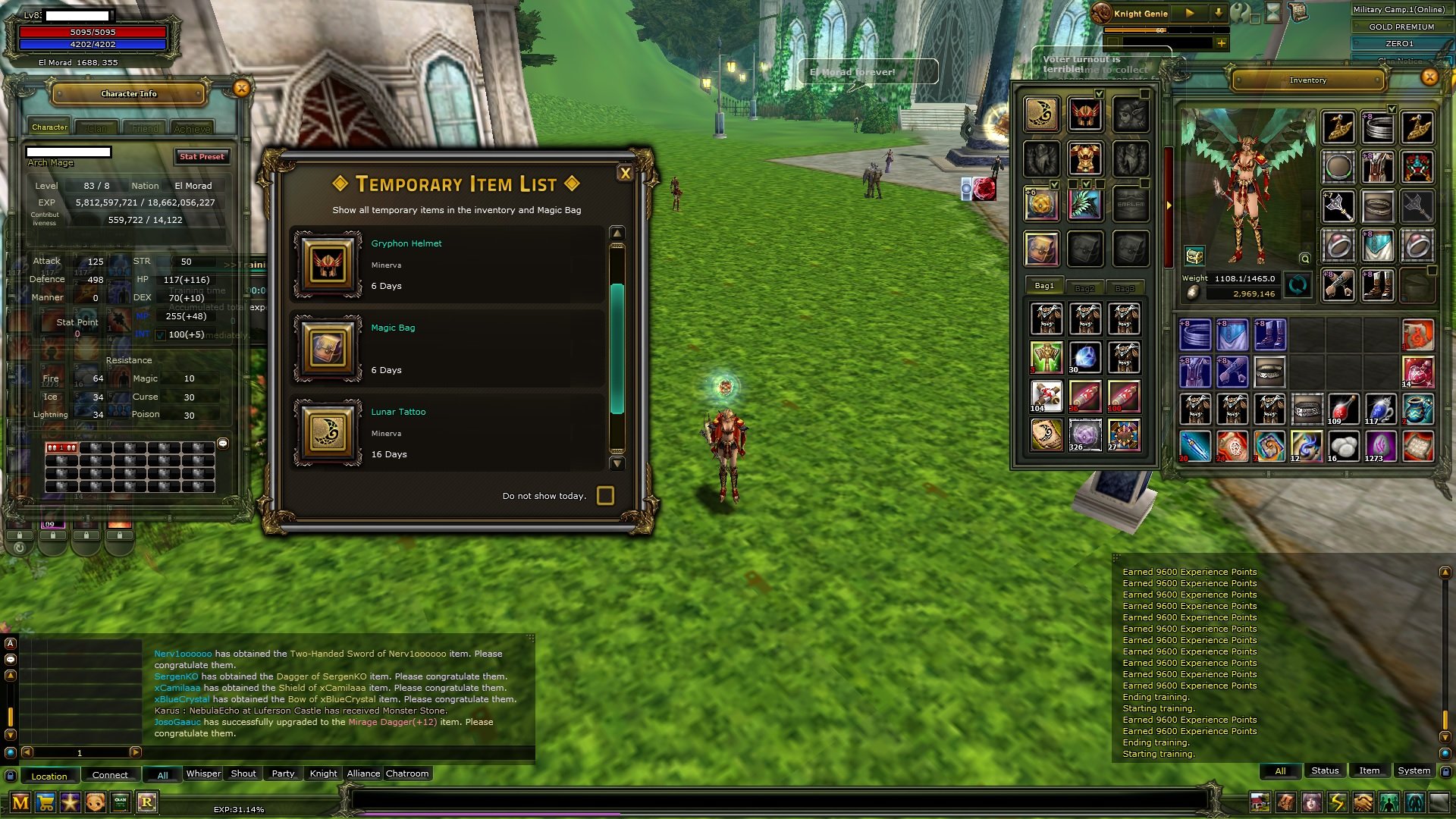 Zero 7 questli MAGE 100 defli