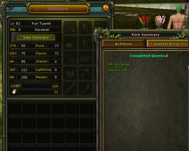 83 Lw Karus Kiz Mage Quest Dahil Tum Gorevleri 0