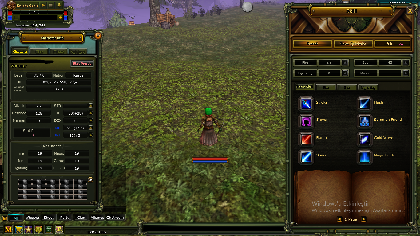 73 LEVEL KARUS MAGE