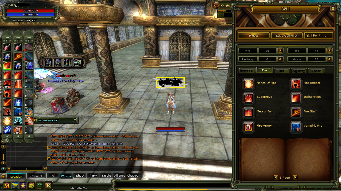 83 LWL MAGE FUL SKIL DRAKİLİ