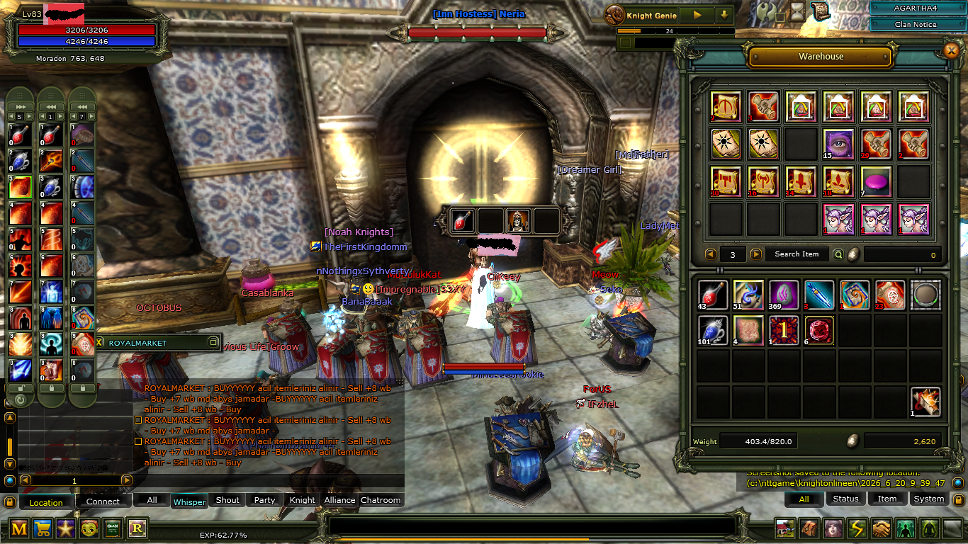 83 LWL MAGE FUL SKIL DRAKİLİ
