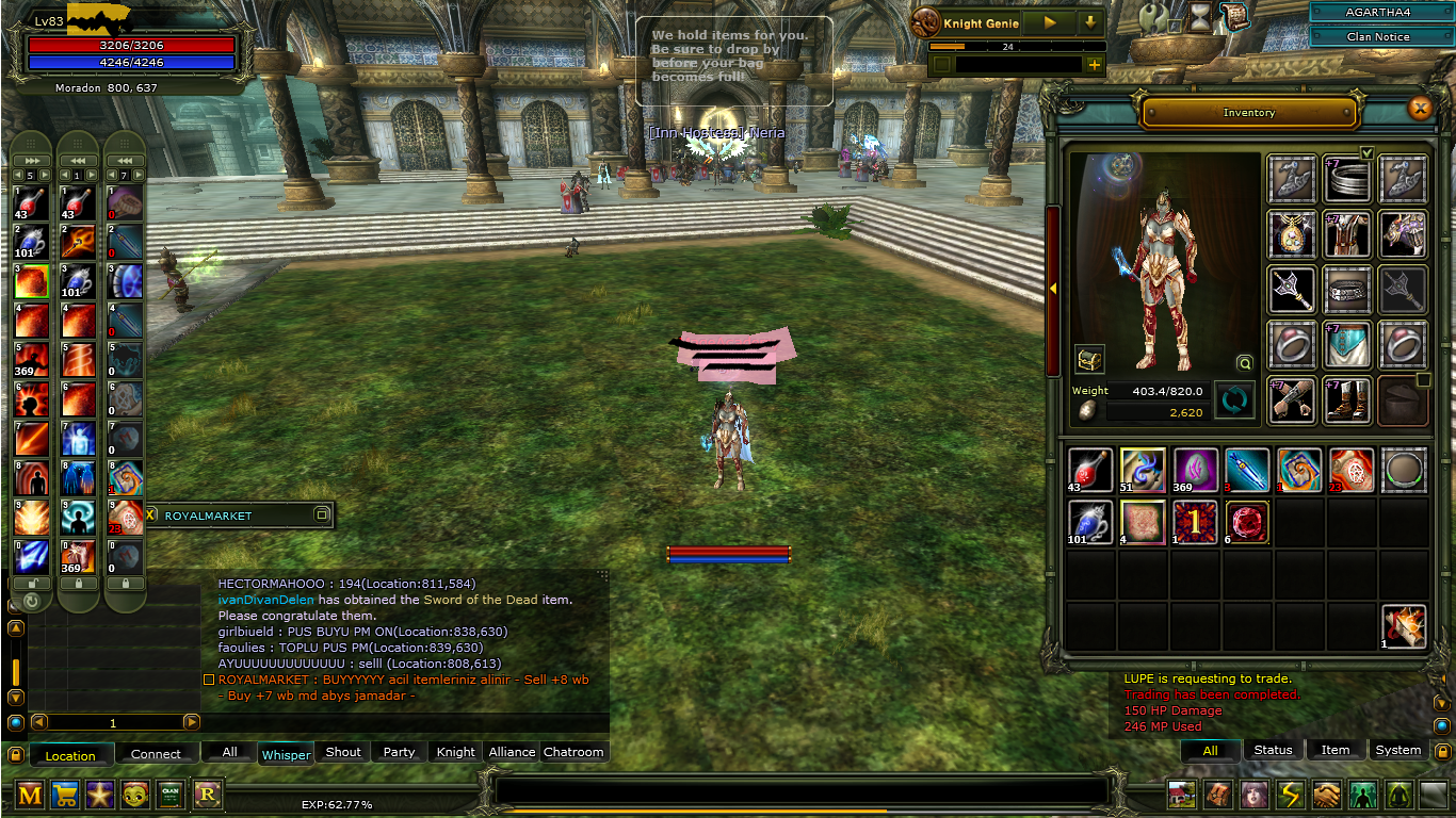 83 LWL MAGE FUL SKIL DRAKİLİ