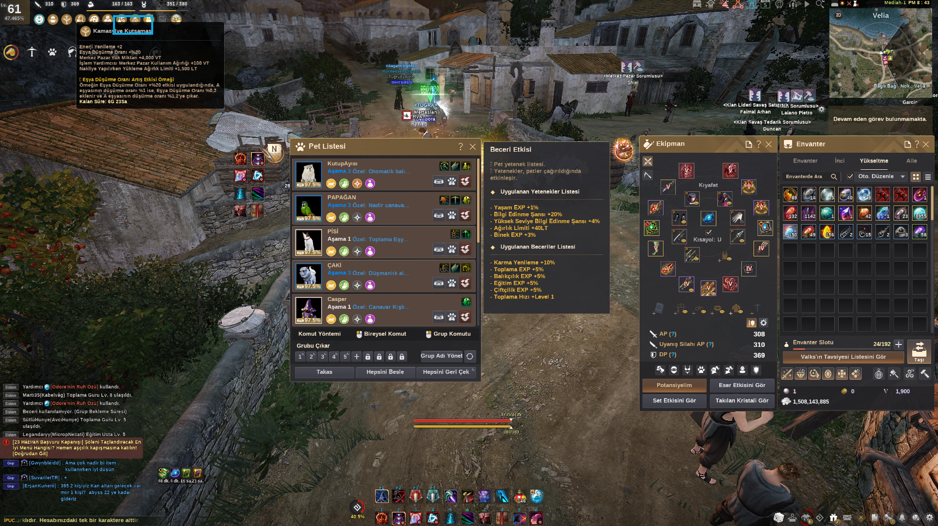 Black Desert Full Paket Dolu Hesap