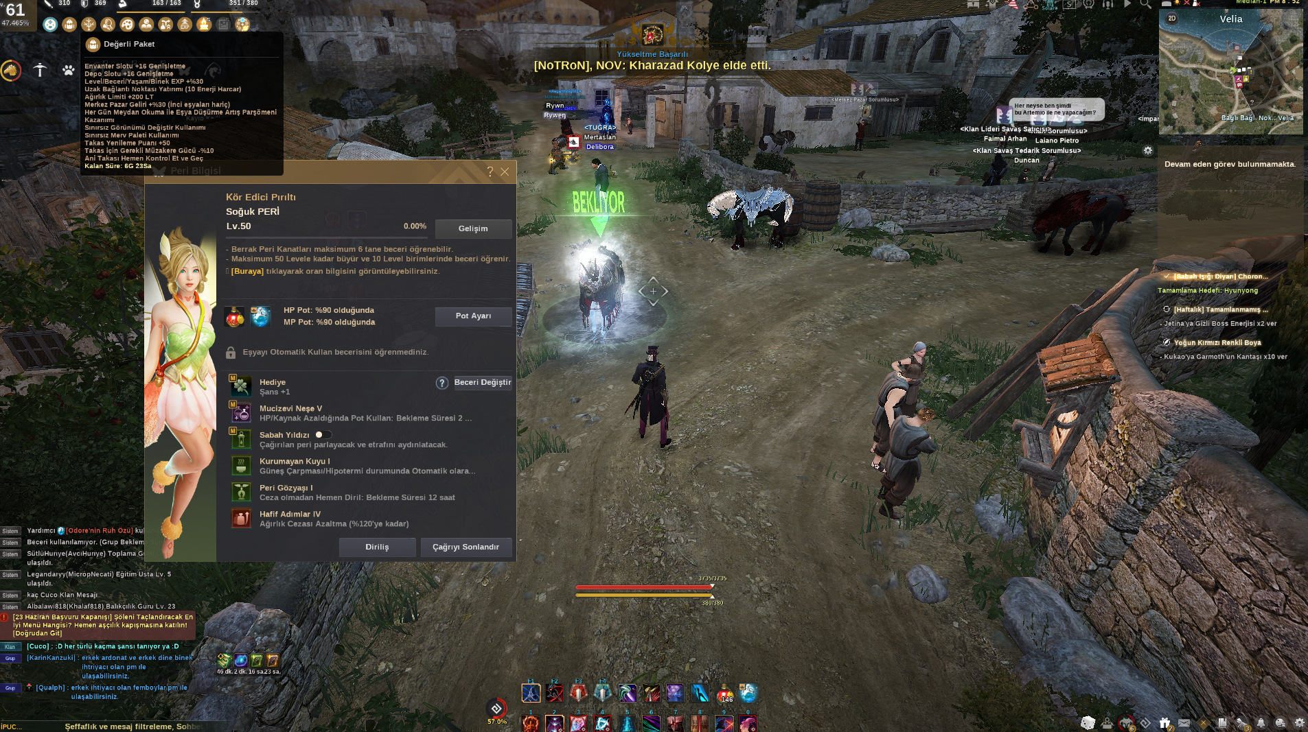 Black Desert Full Paket Dolu Hesap