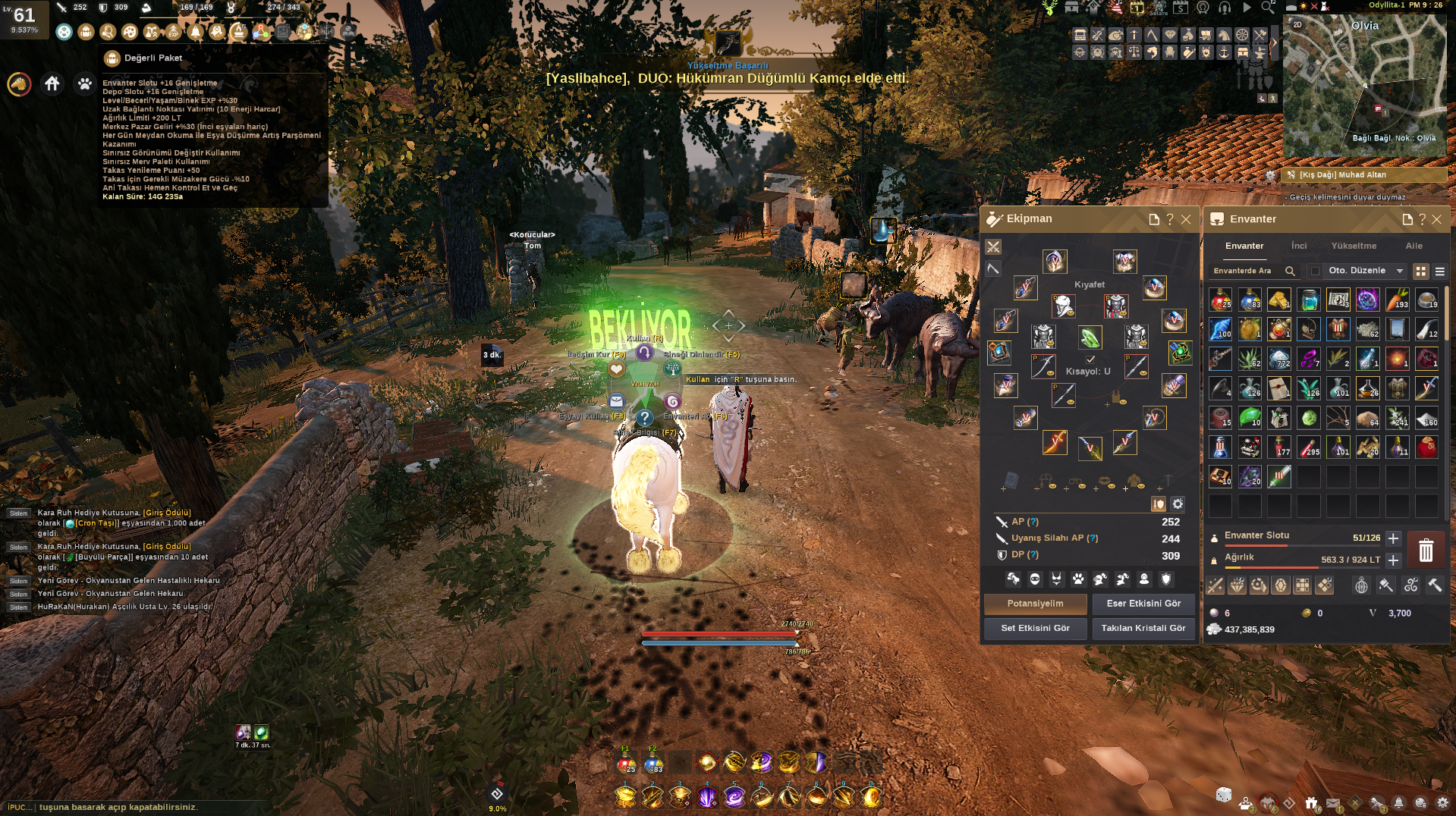 Full Paket Black Desert Hesap