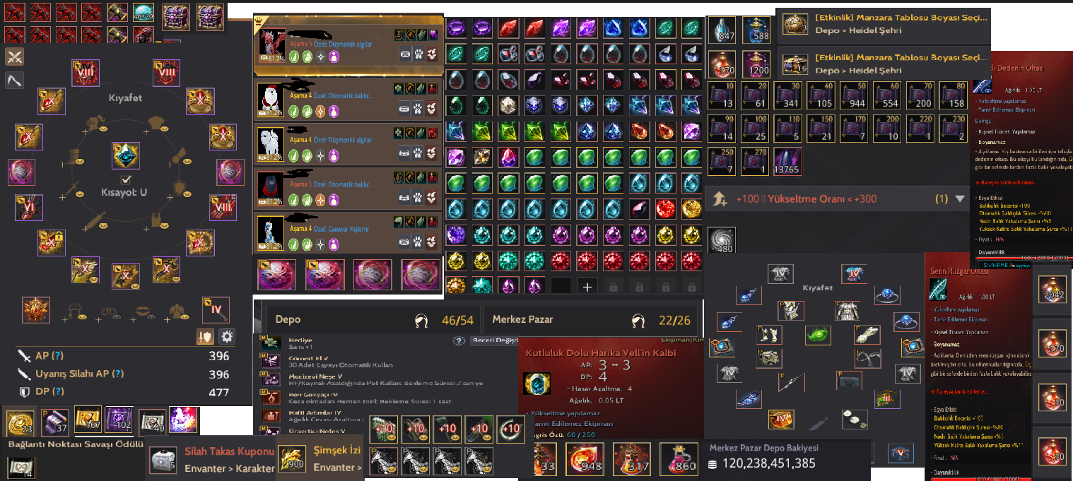 873 GS PvP Hazır Endgame hesap