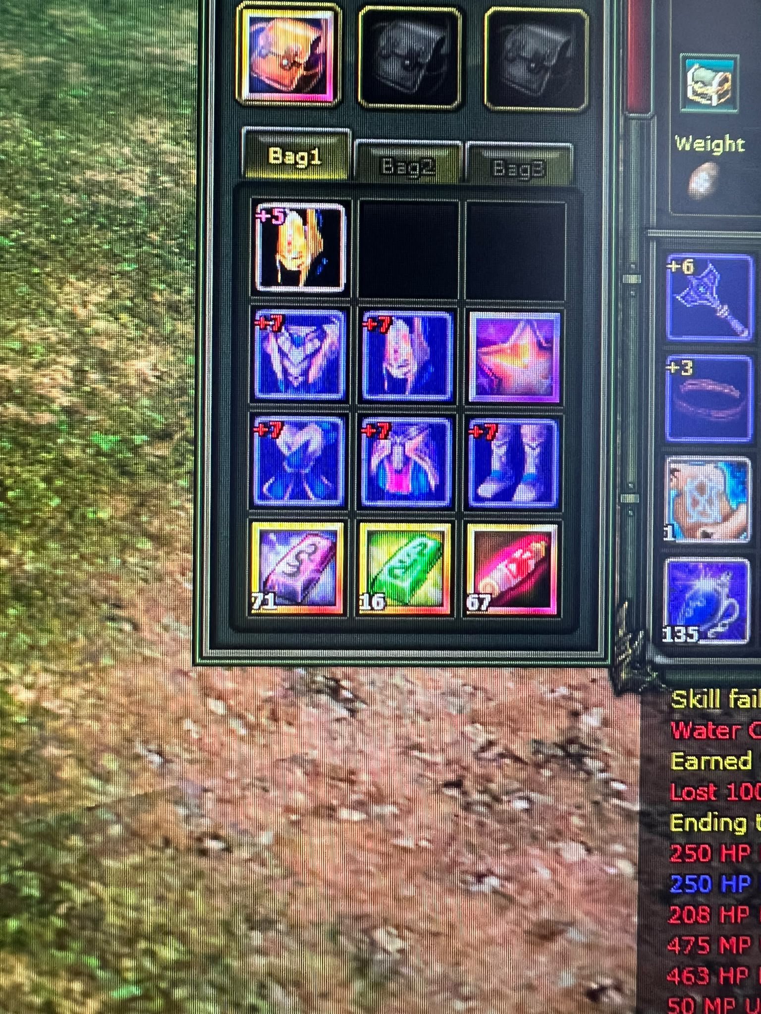 83/8 8 KAFALIK MP 7 HP SET MAGE