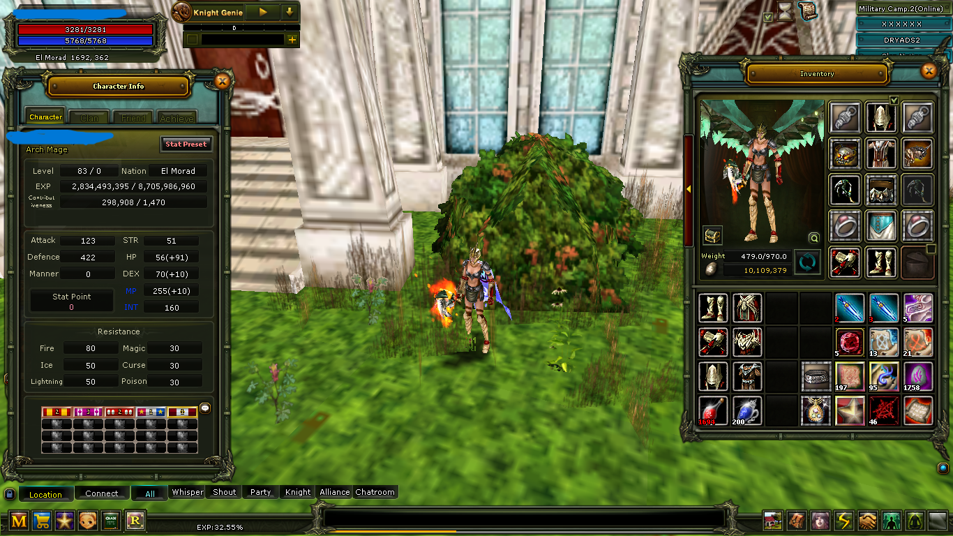 83% 32 HUMAN MAGE SATILIR