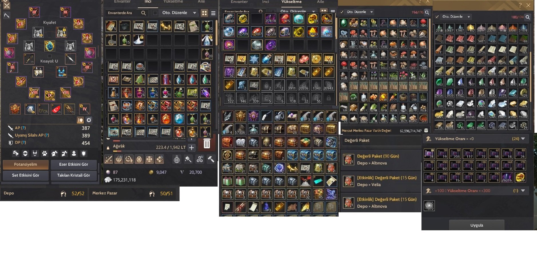 843 GS AĞZINA KADAR PVP/PVE/Life Hesap Dolu Dolu