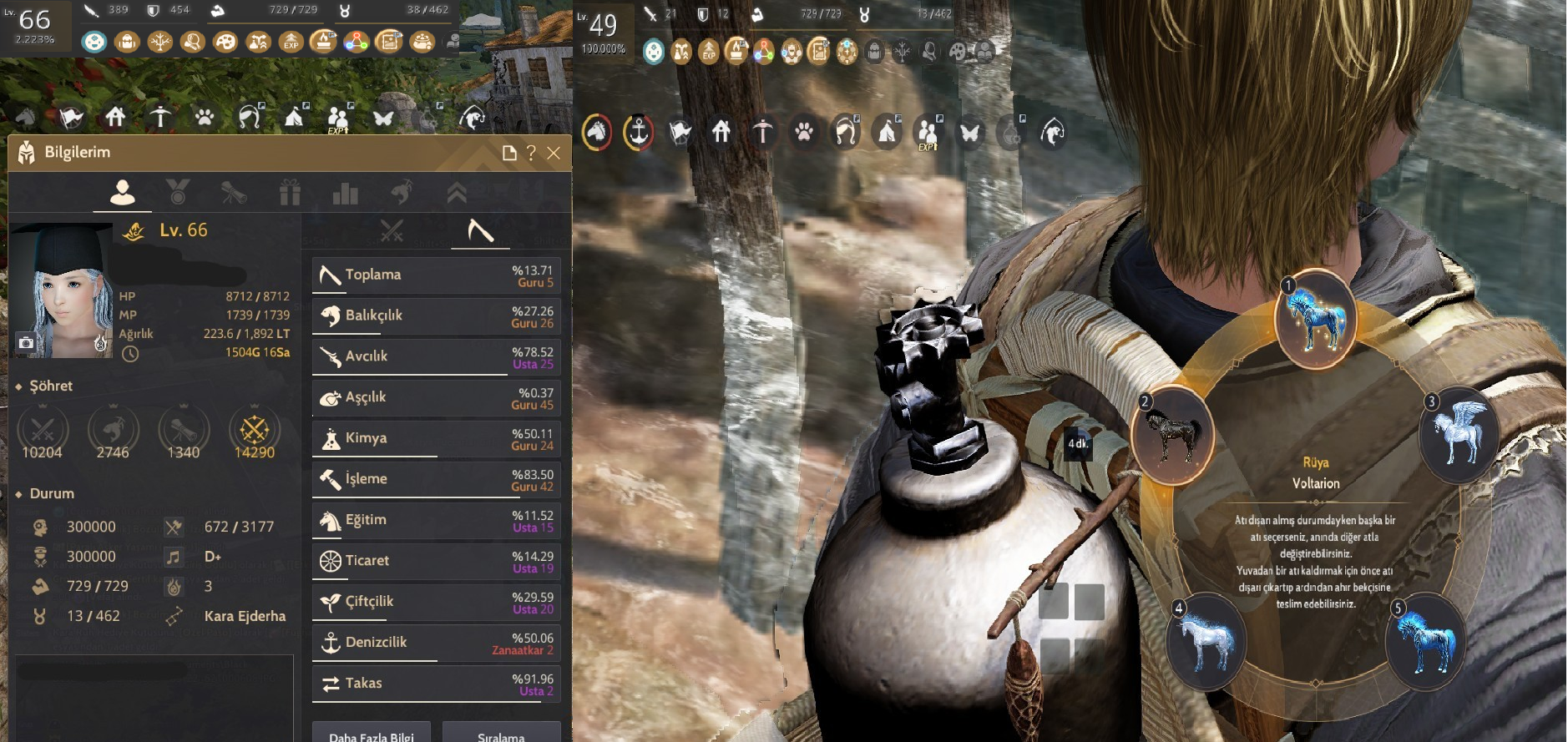 843 GS AĞZINA KADAR PVP/PVE/Life Hesap Dolu Dolu