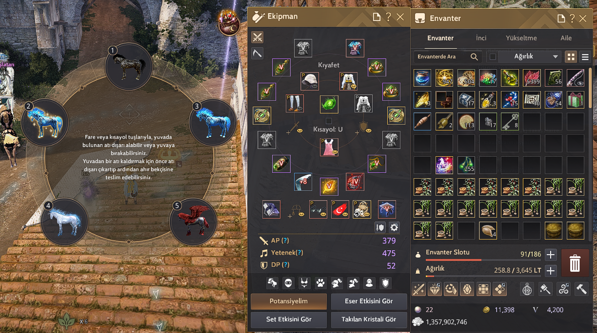 870 GS FULL FULL PVE-PVP-LİFE HESAP Hazineli