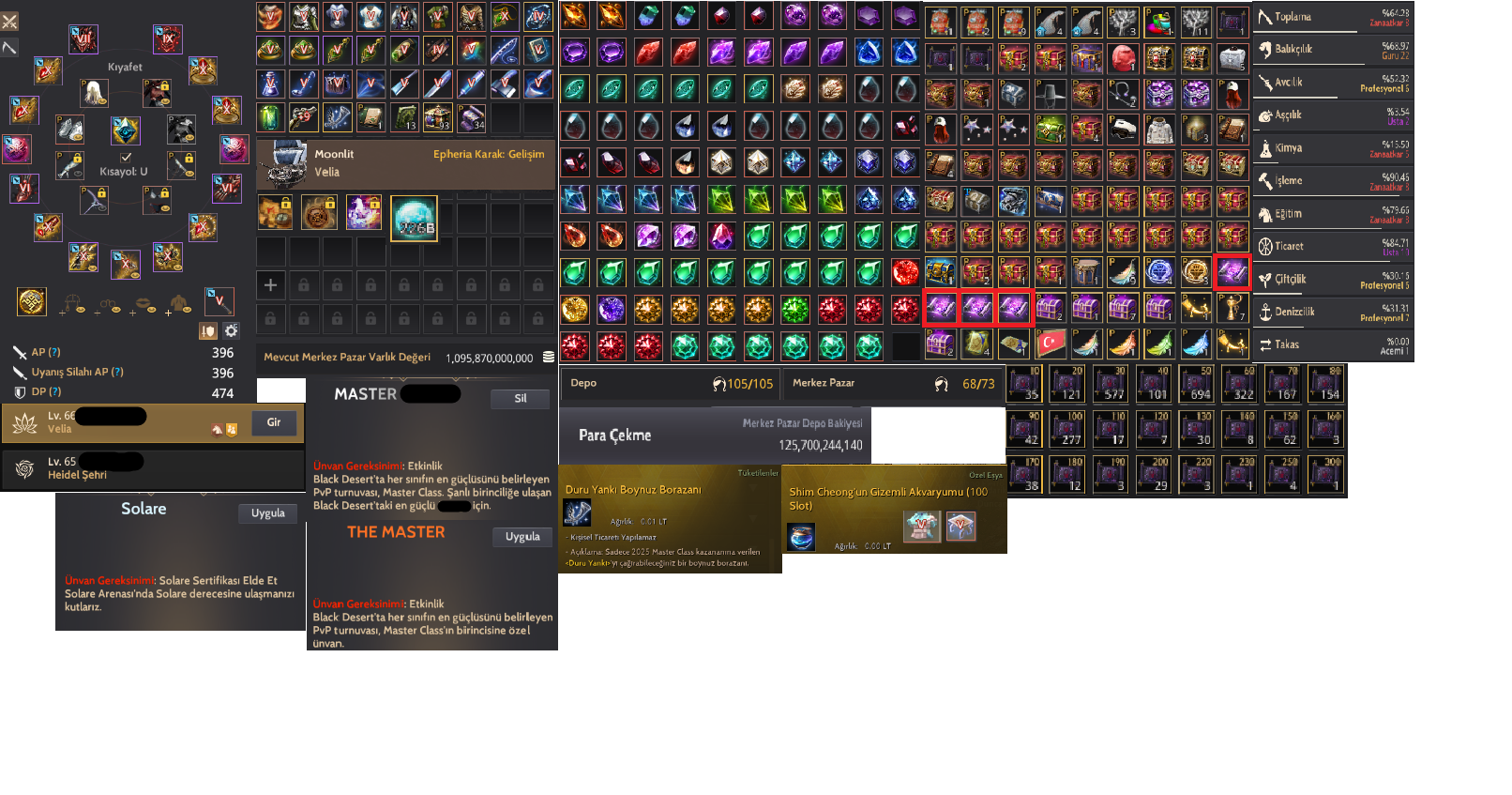 868 GS MASTERCLASS FULL FULL PVE PVP LIFE
